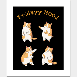 Cat in friday mood Posters and Art